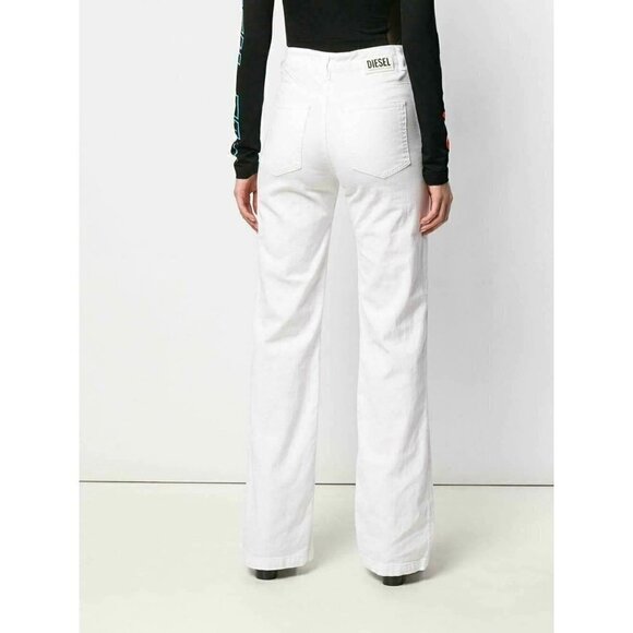 DIESEL White Denim 069EA D-pending Jeans W26 L34 - Picture 2 of 12
